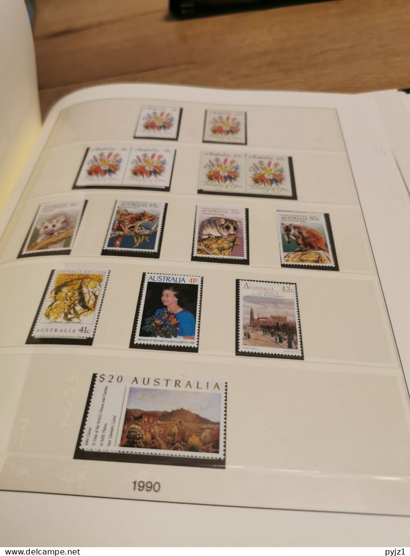 Australia 1989-1995 MNH In Lindner-T Album - Sammlungen (im Alben)