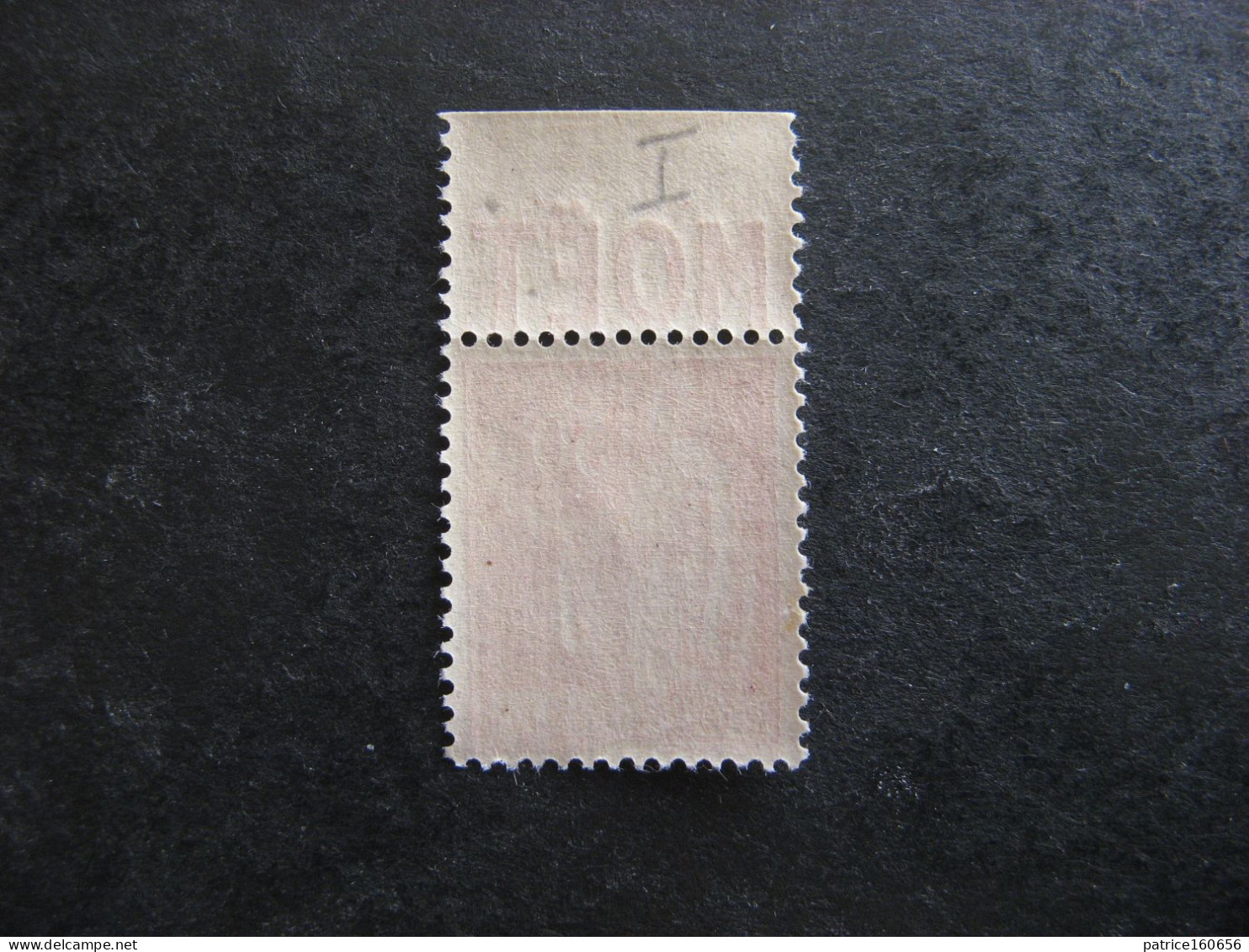 TB N° 283a, Neuf XX. Avec PUB Supérieure " MOET ". - Unused Stamps