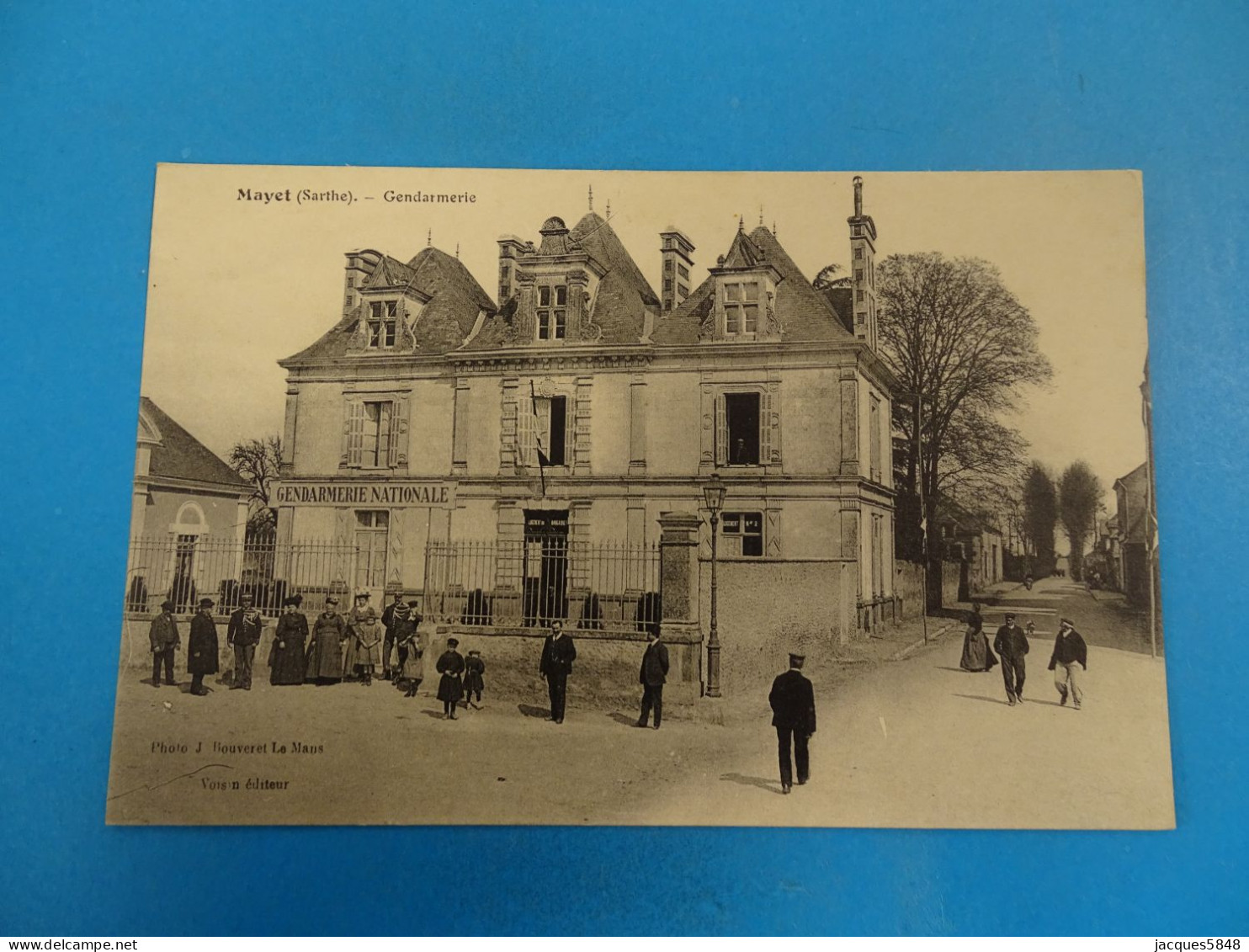 72) Mayet - N° - Gendarmerie - Année:1916 - EDIT: Bouveret - Mayet