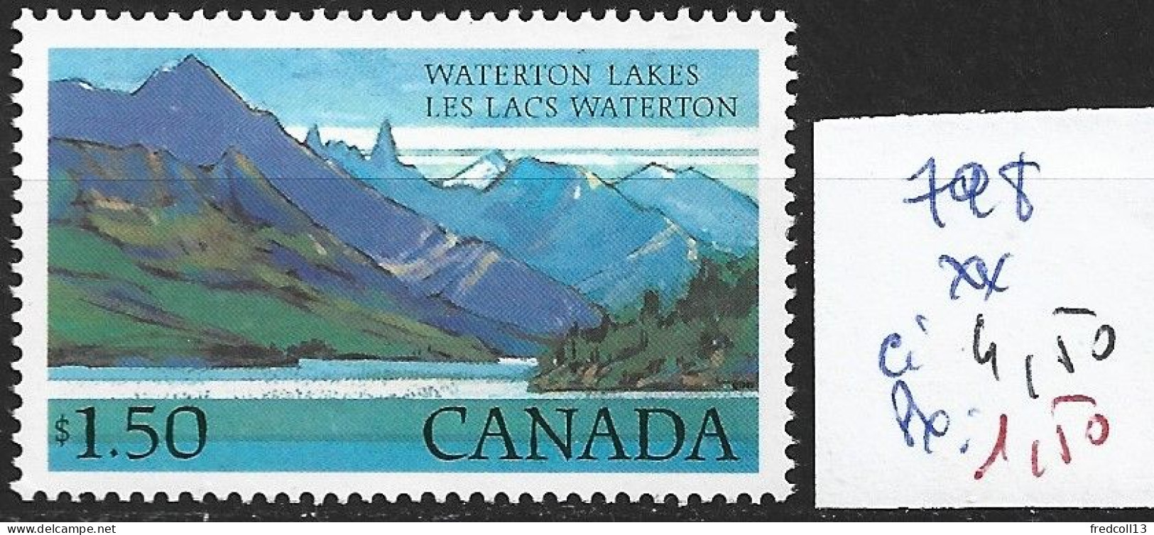 CANADA 798 ** Côte 4.50 € - Unused Stamps