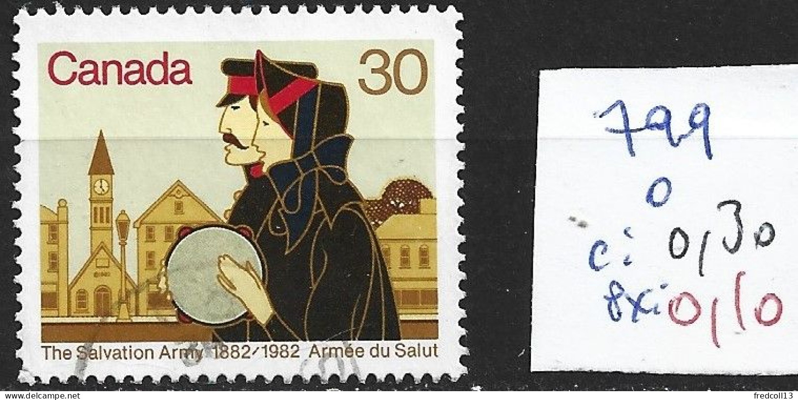 CANADA 799 Oblitéré Côte 0.30 € - Used Stamps