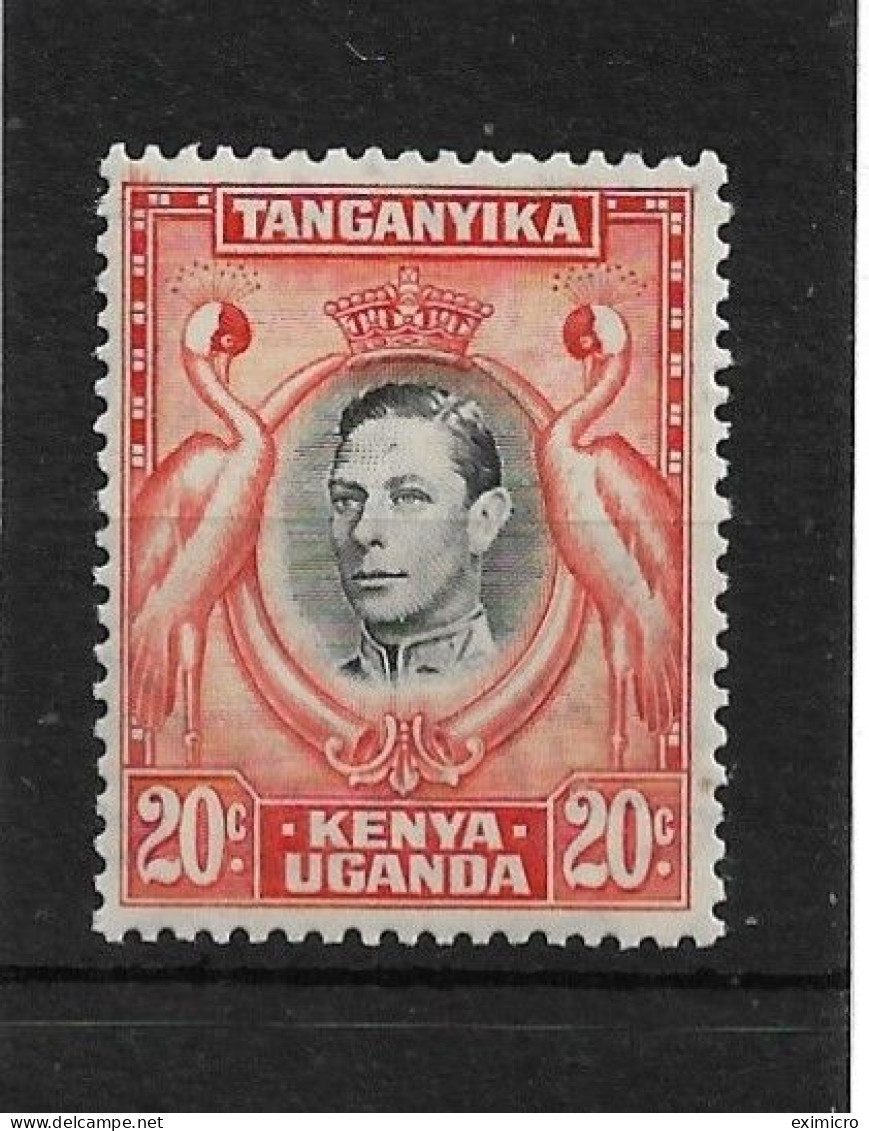 KENYA, UGANDA AND TANGANYIKA 1938 20c SG 139 PERF 13¼ LIGHTLY MOUNTED MINT Cat £45 - Kenya, Uganda & Tanganyika