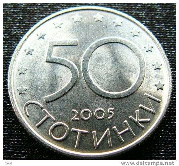 European Union - 0,50 Lv - Bulgaria 2005 Year - Coin - Bulgarien