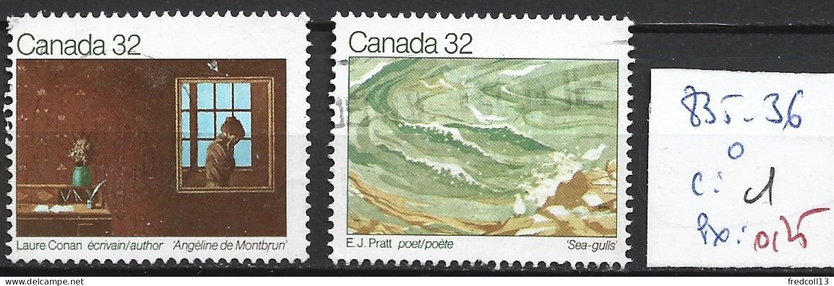 CANADA 835-36 Oblitérés Côte 1 € - Used Stamps