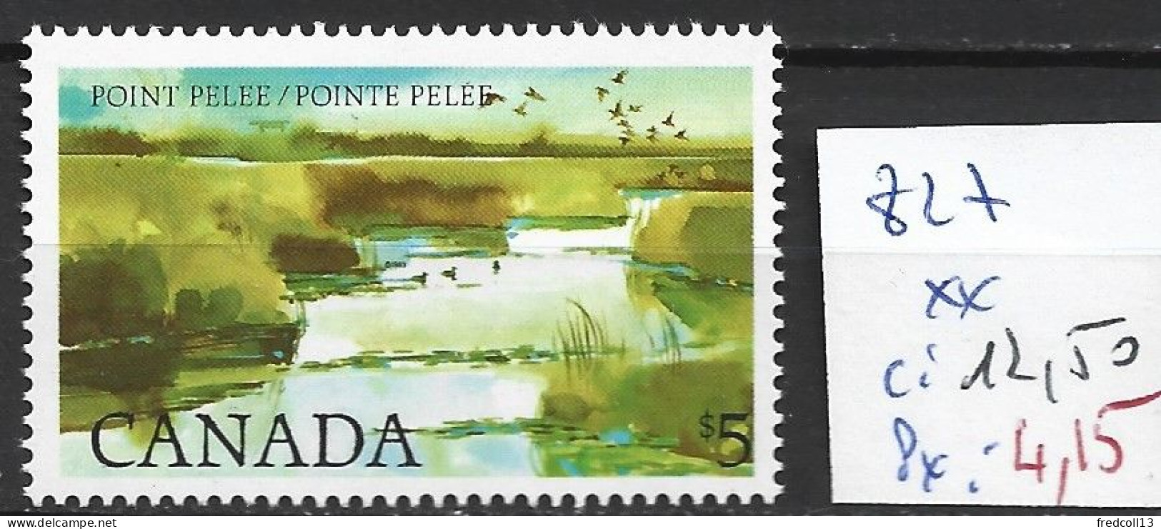 CANADA 827 ** Côte 12.50 € - Unused Stamps