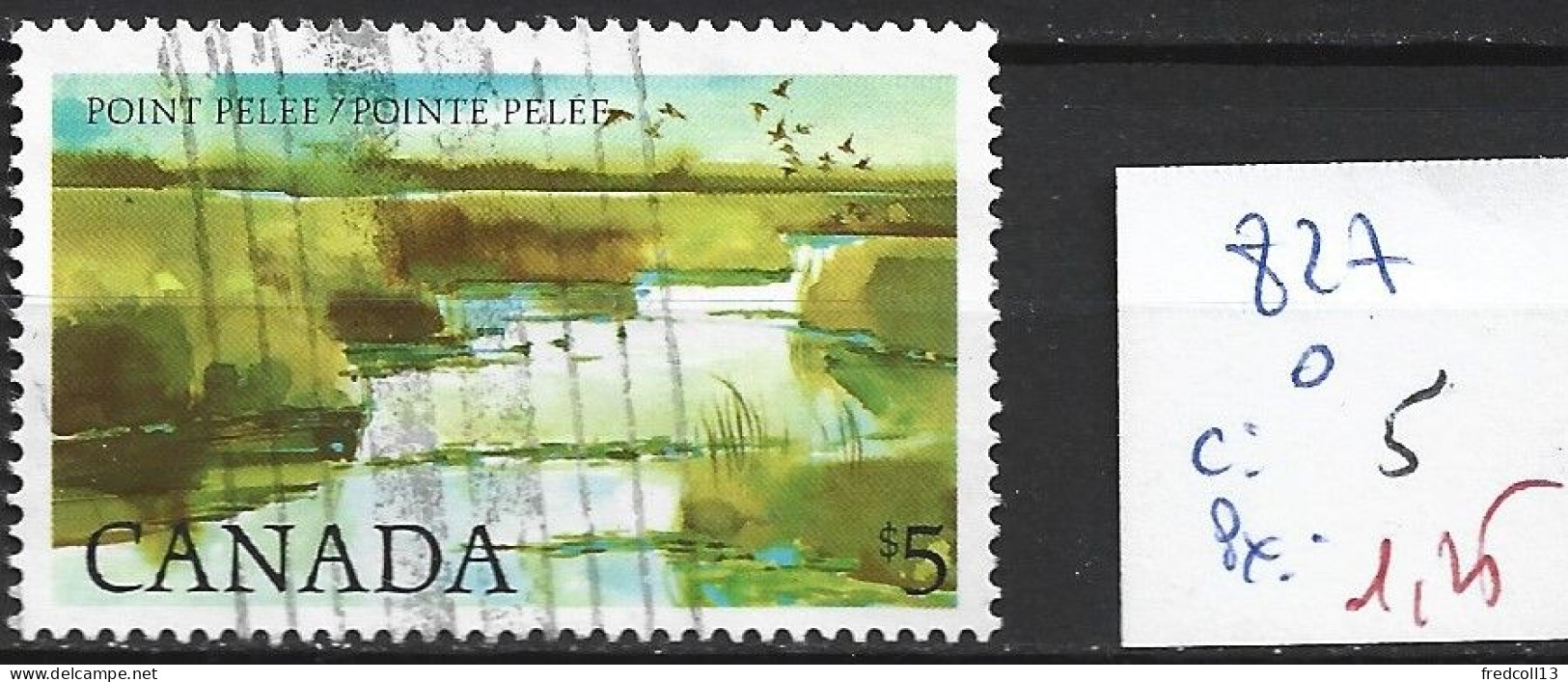 CANADA 827 Oblitéré Côte 5 € - Used Stamps