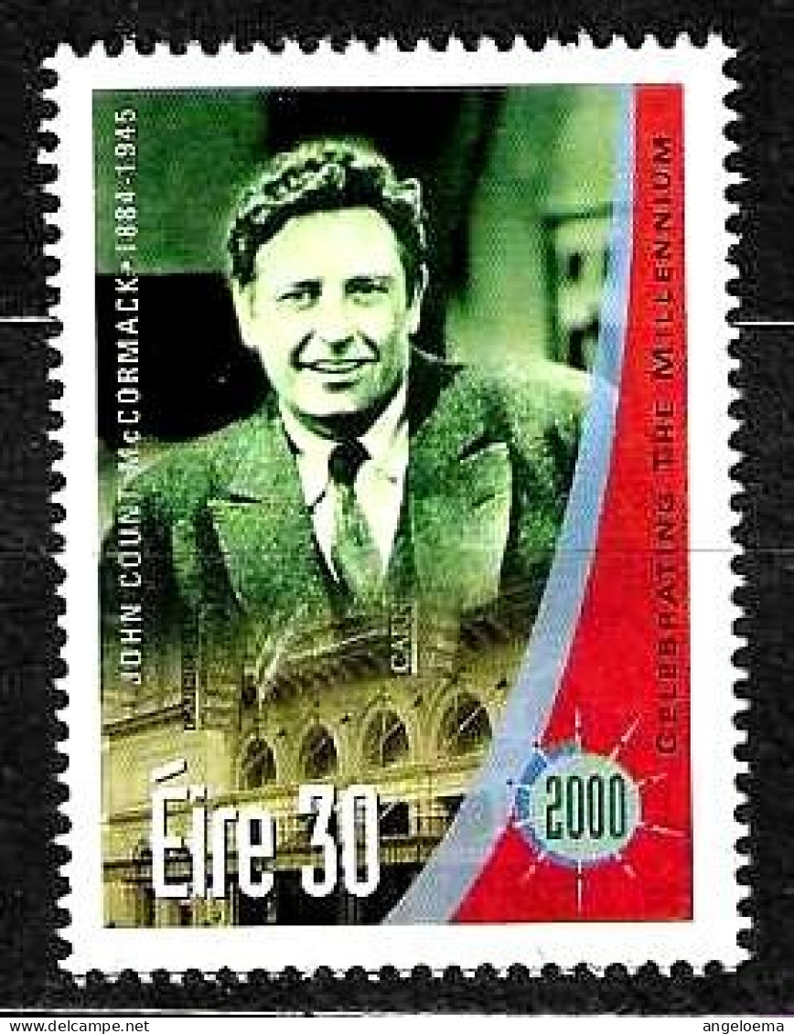 EIRE - 2000 JOHN COUNT MC CORMACK Tenore Irlandese Nuovo** MNH - Chanteurs