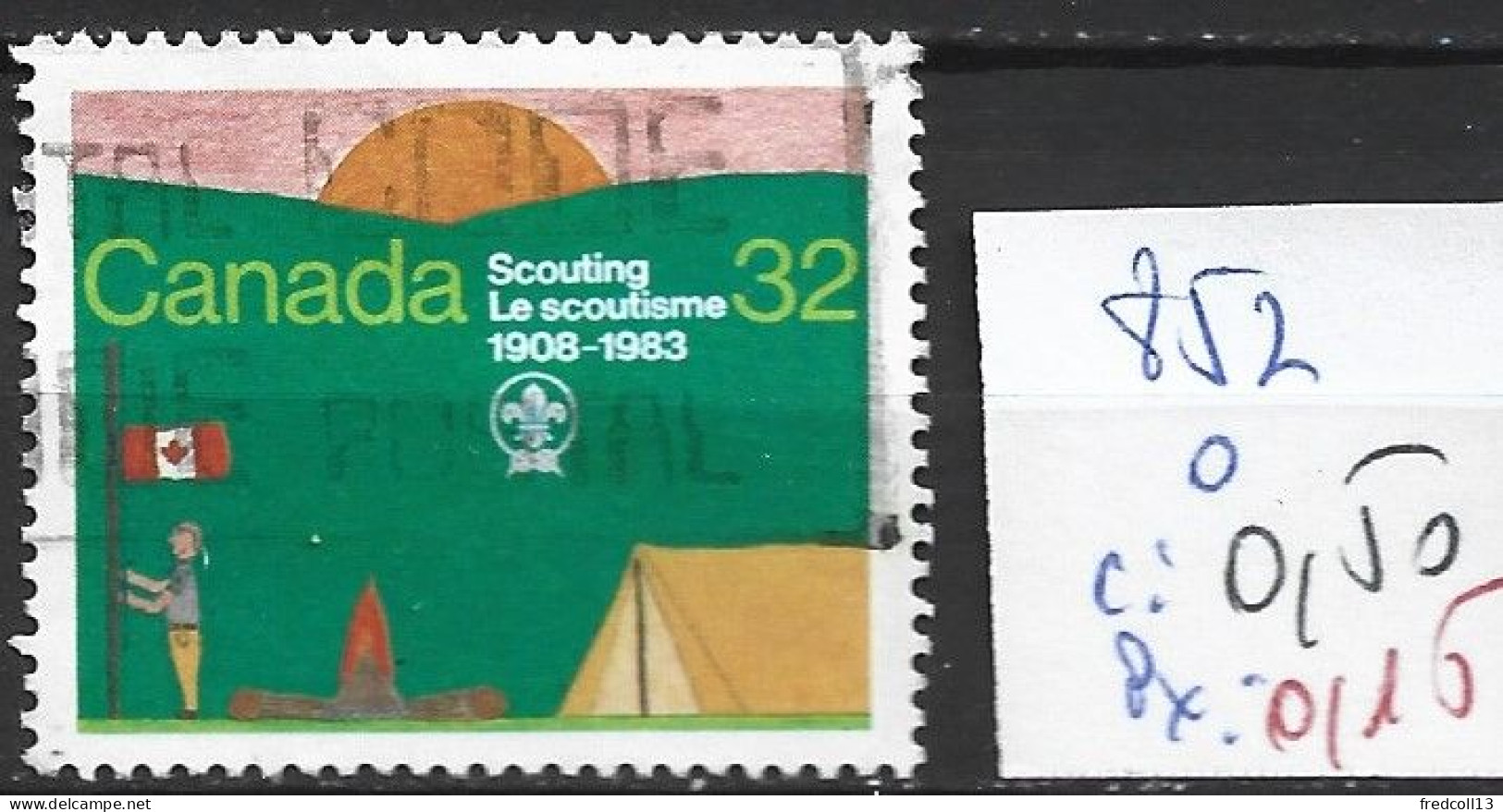 CANADA 852 Oblitéré Côte 0.50 € - Used Stamps