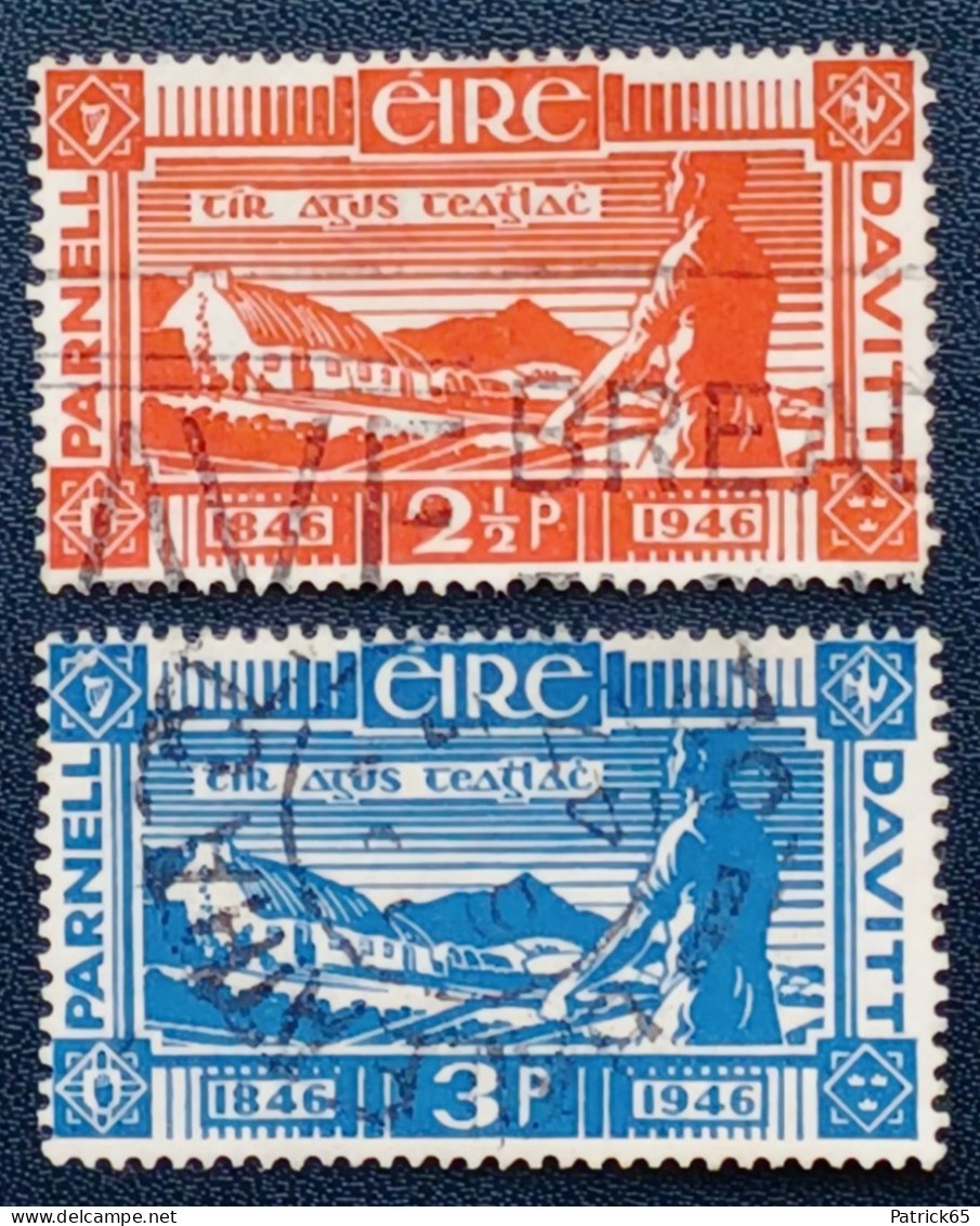 Ierland 1946 Yv.nrs.104/105  Used - Oblitérés