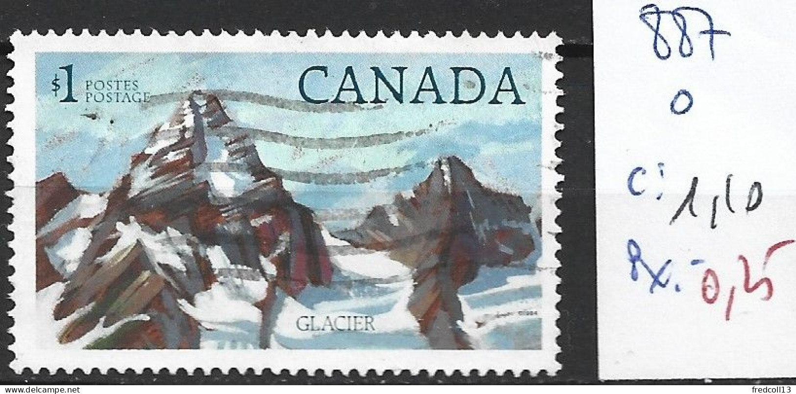 CANADA 887 Oblitéré Côte 1.10 € - Oblitérés