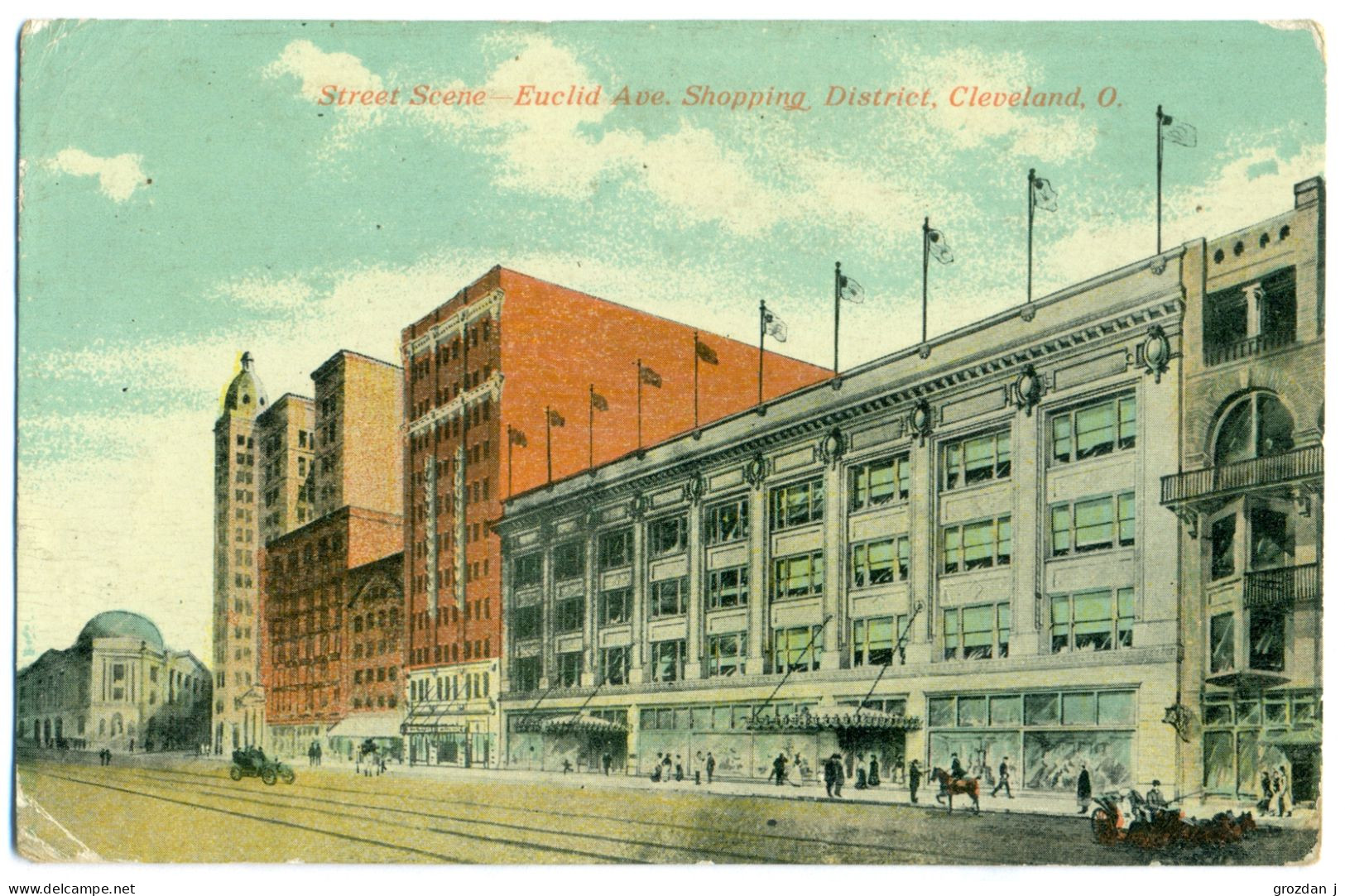 Street Scene, Euclid Avenue Shopping District, Cleveland, Ohio - Cleveland