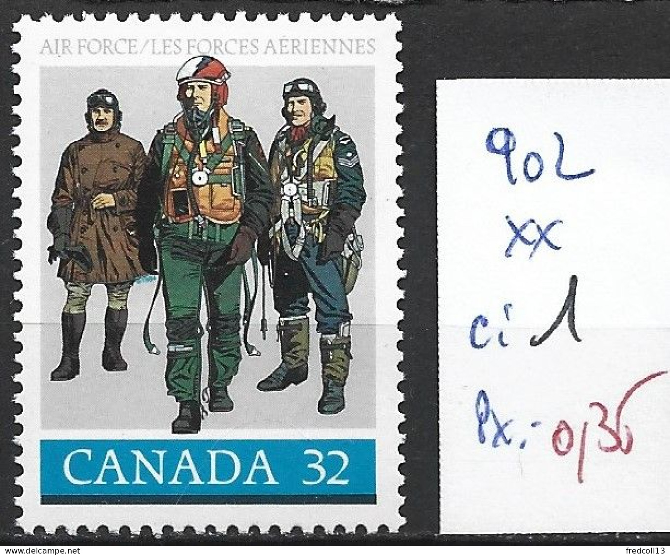 CANADA 902 ** Côte 1 € - Unused Stamps