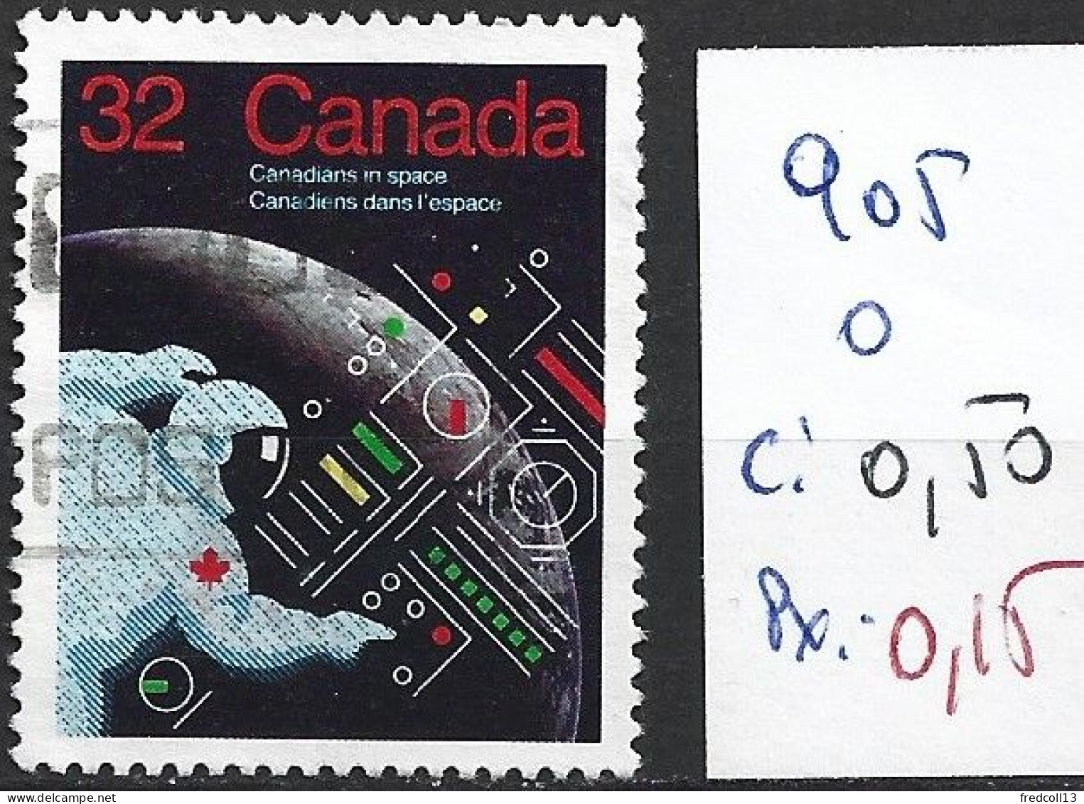 CANADA 905 Oblitéré Côte 0.50 € - Used Stamps