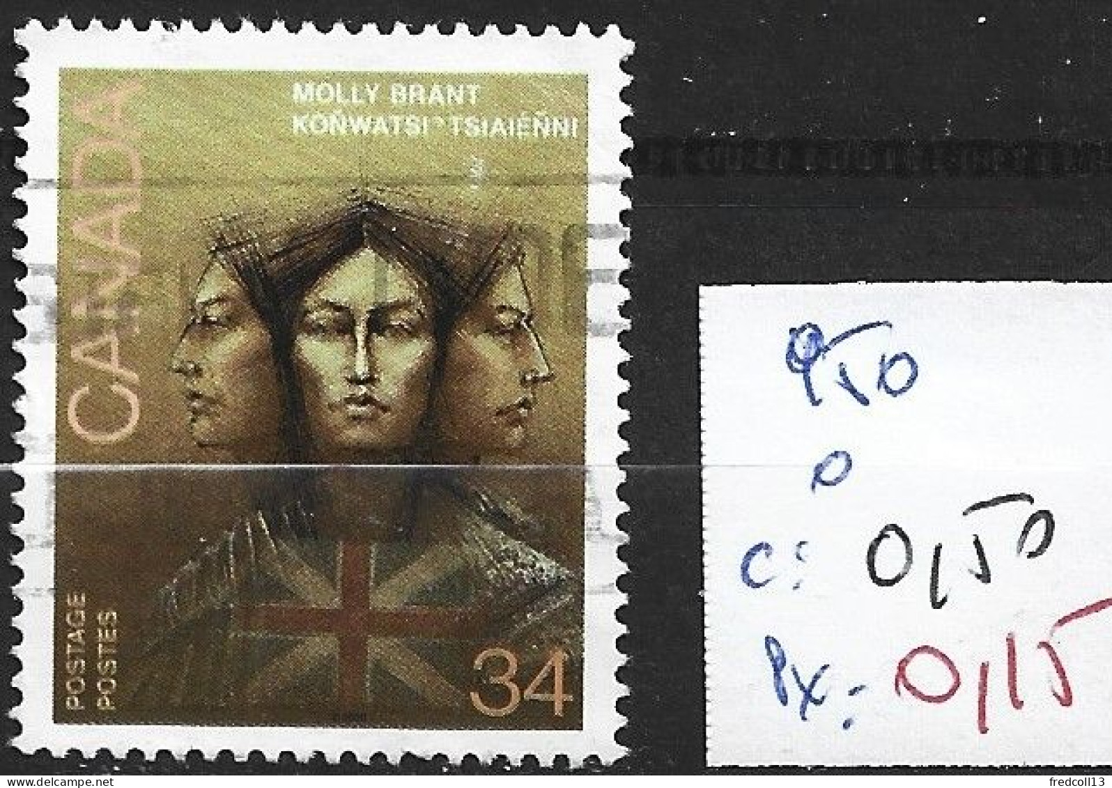 CANADA 950 Oblitéré Côte 0.50 € - Used Stamps