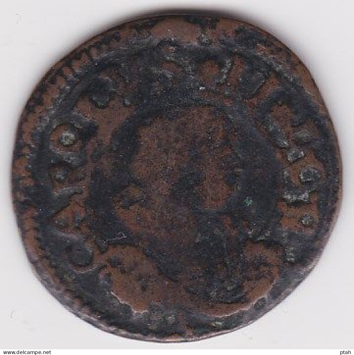 SARDINIA, Carlo II, Cagliarese 1668 - Feodale Munten