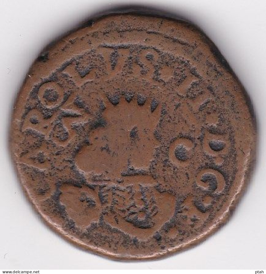 SARDINIA, Carlo II, 3 Cagliaresi 1669 - Feudal Coins