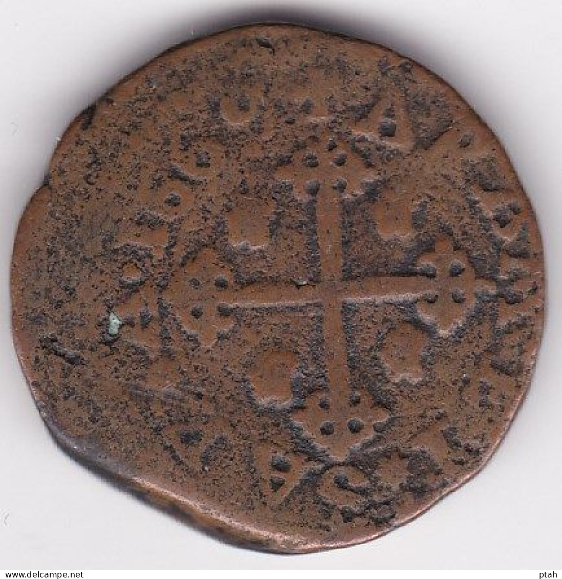 SARDINIA, Carlo II, 3 Cagliaresi 1669 - Feudal Coins