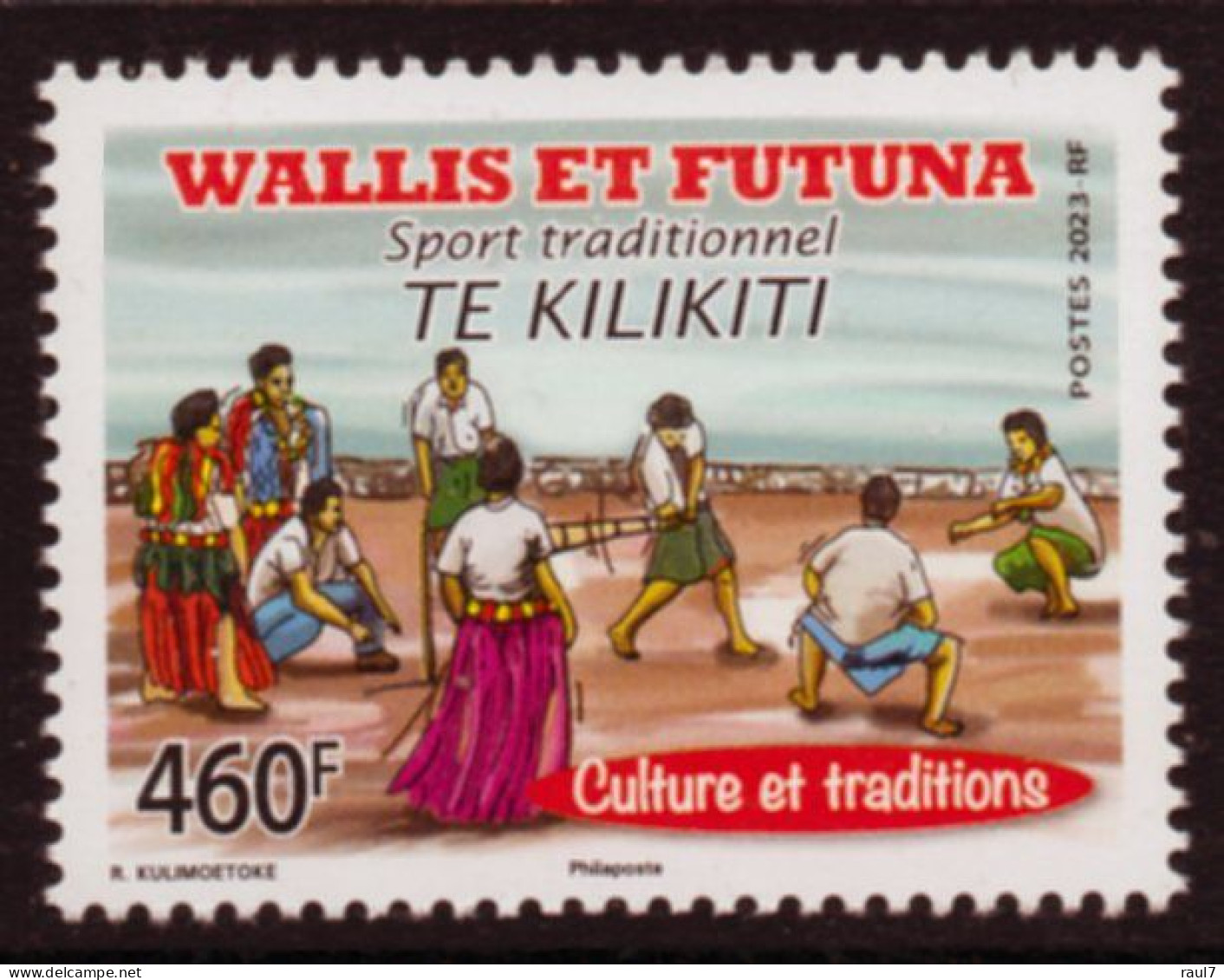 Wallis Et Futuna 2023 - Sport Traditionnel, Te Kilikiti - 1 Val Neuf // Mnh - Nuevos