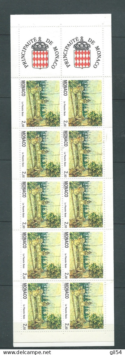 Monaco - Carnet N° 8 ** NEUF  -   PLIE   - Malb 12606 - Postzegelboekjes