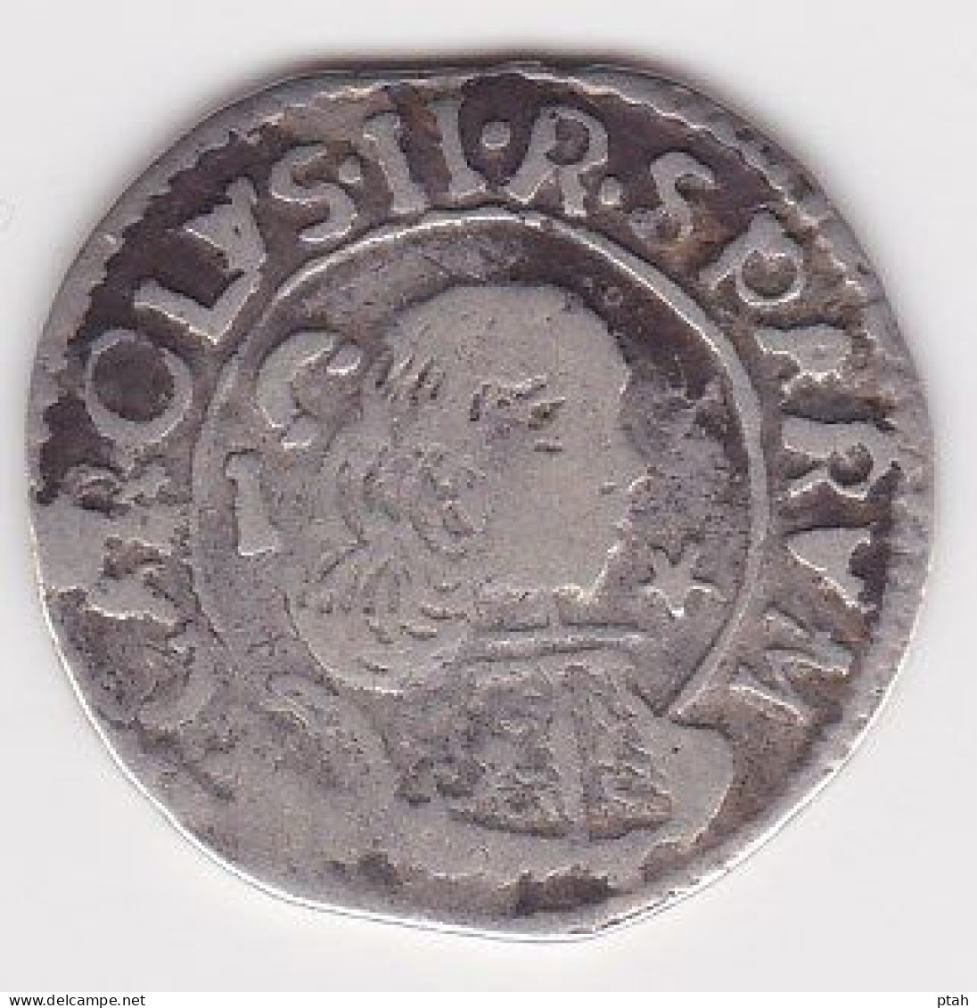 SARDINIA, Carlo II, Reale 1696 - Monedas Feudales