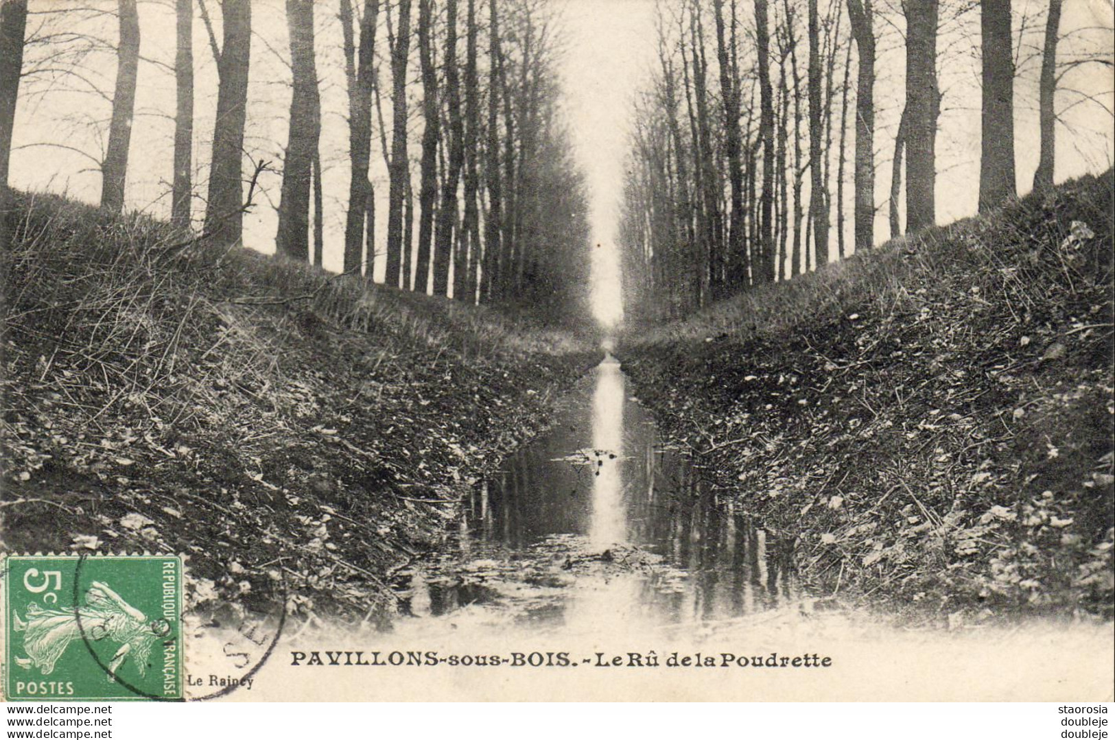 D93  PAVILLONS SOUS BOIS  .... LE RÛ DE LA POUDRETTE - Les Pavillons Sous Bois