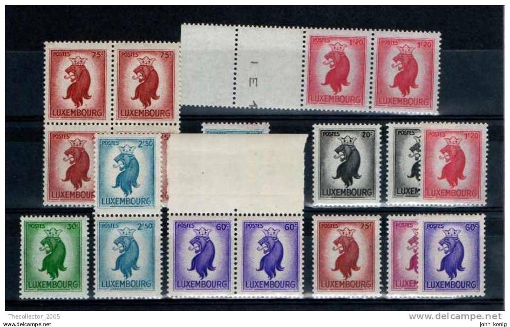 Luxembourg - Lussemburgo - Stamps Lot New-mint - Neue - Francobolli Lotto Nuovi - Sammlungen