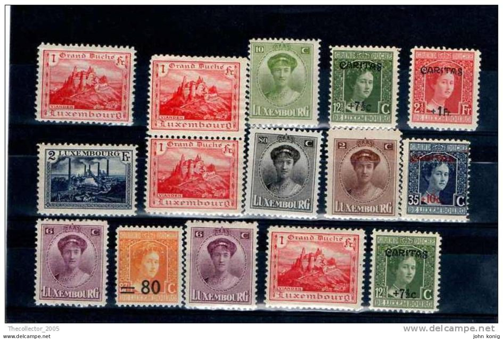 Luxembourg - Lussemburgo - Stamps Lot New-mint - Neue - Francobolli Lotto Nuovi (CARITAS) - Sammlungen