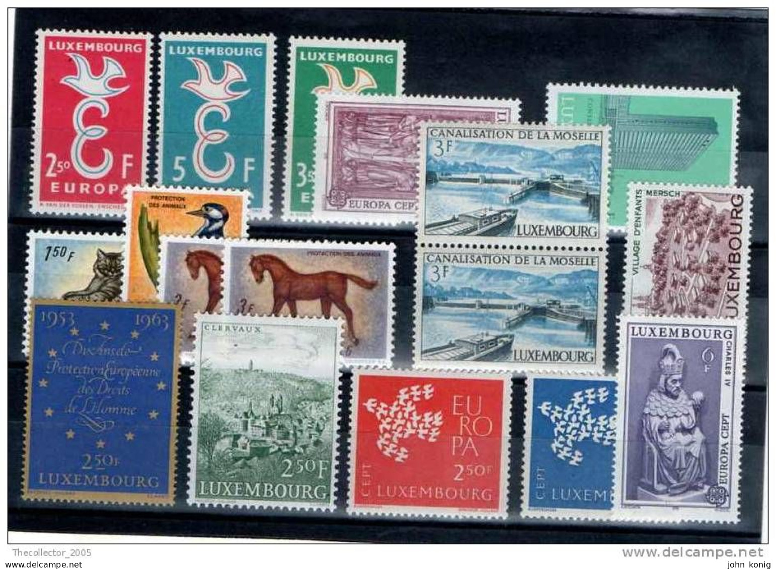 Luxembourg - Lussemburgo - Stamps Lot New-mint - Neue - Francobolli Lotto Nuovi (EUROPA CEPT) - Sammlungen