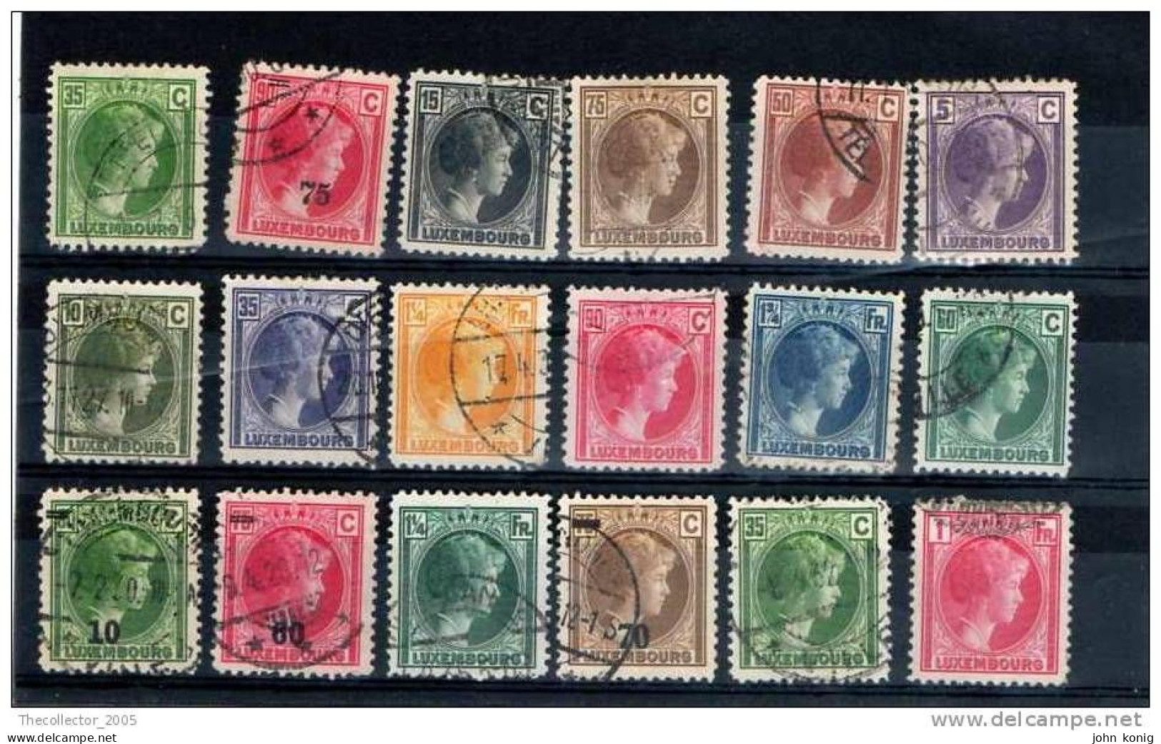 Luxembourg - Lussemburgo - Stamps Lot Used - Gestempeld - Francobolli Lotto Usati - Colecciones
