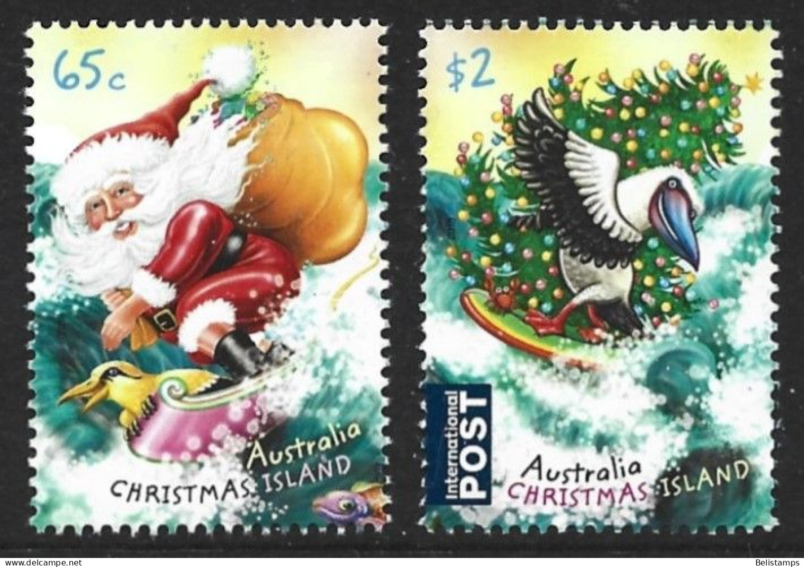 Christmas Island 2018. Scott #574-5 (MNH) Christmas  (Complete Set) - Christmas Island