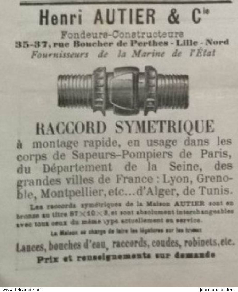 1912 Journal des SAPEURS POMPIERS - INCENDIE DE FORÊTS - CONCOURS DE BELFORT - FEU À PARIS - LE FERTÉ BERNARD