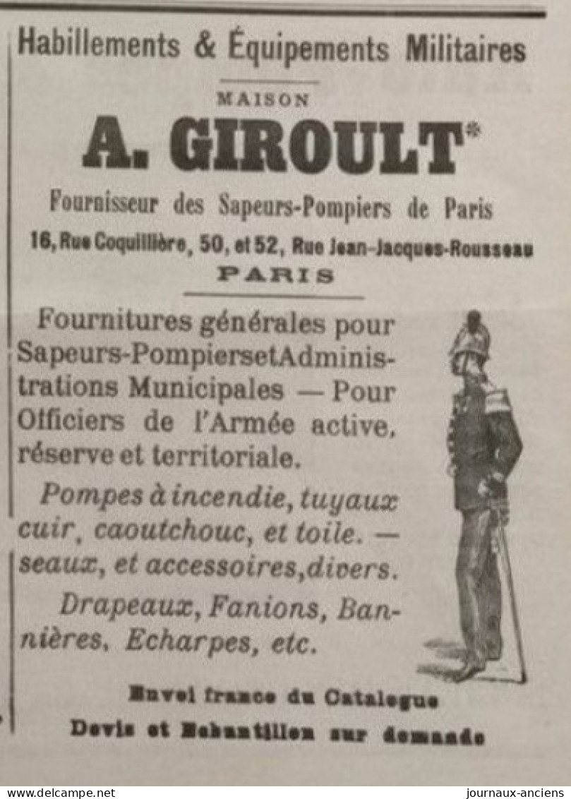 1912 Journal des SAPEURS POMPIERS - INCENDIE DE FORÊTS - CONCOURS DE BELFORT - FEU À PARIS - LE FERTÉ BERNARD