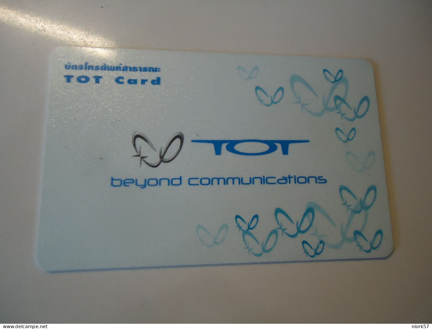 THAILAND USED CARDS ANNIVERSARIES   TOT - Telefoni