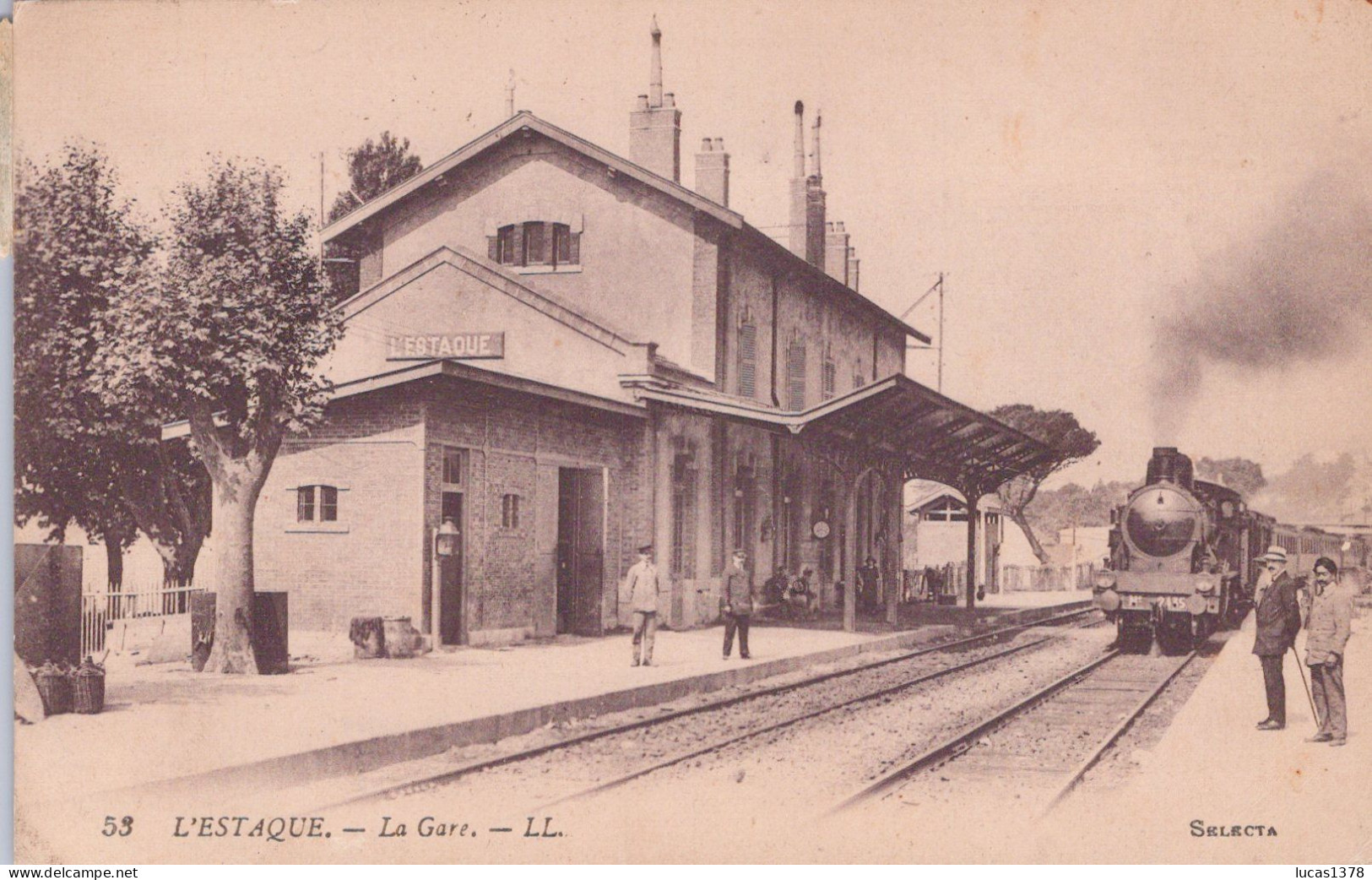 13 / MARSEILLE / L ESTAQUE / LA GARE / LL 53 - L'Estaque