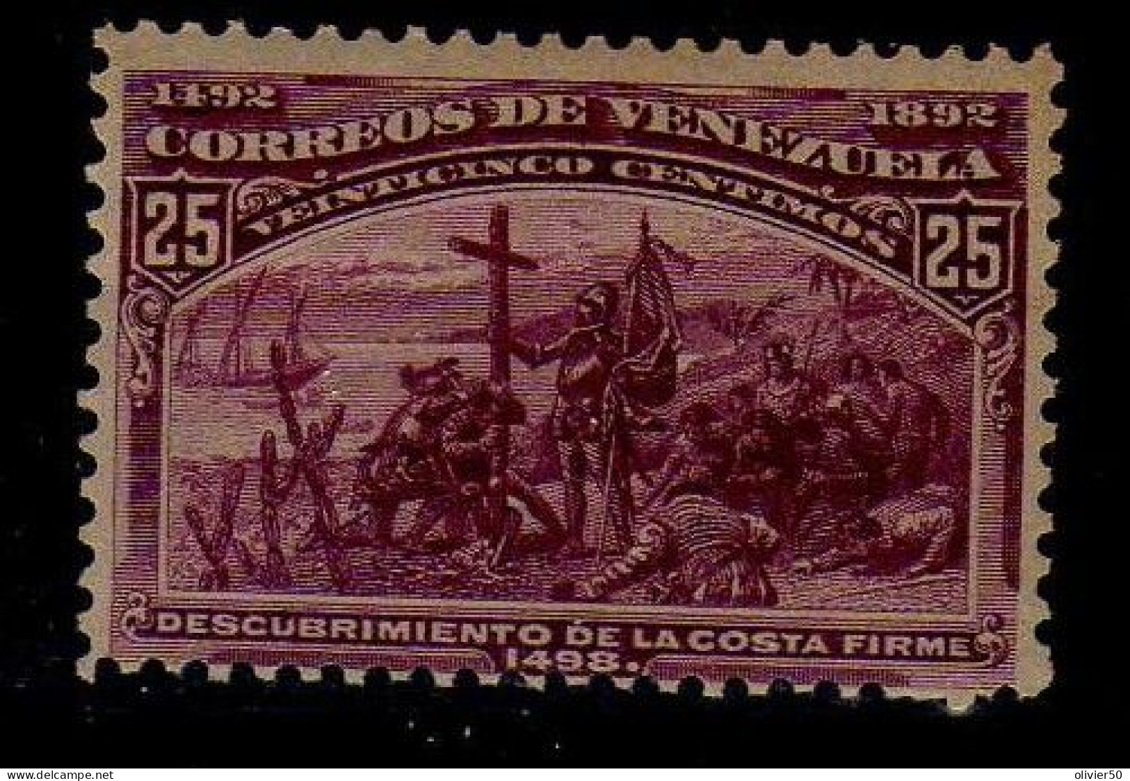 Venezuela (1893))  - 4eme Centenaire De La Decouverte De L'Amerique - Neuf** - MNH - Venezuela