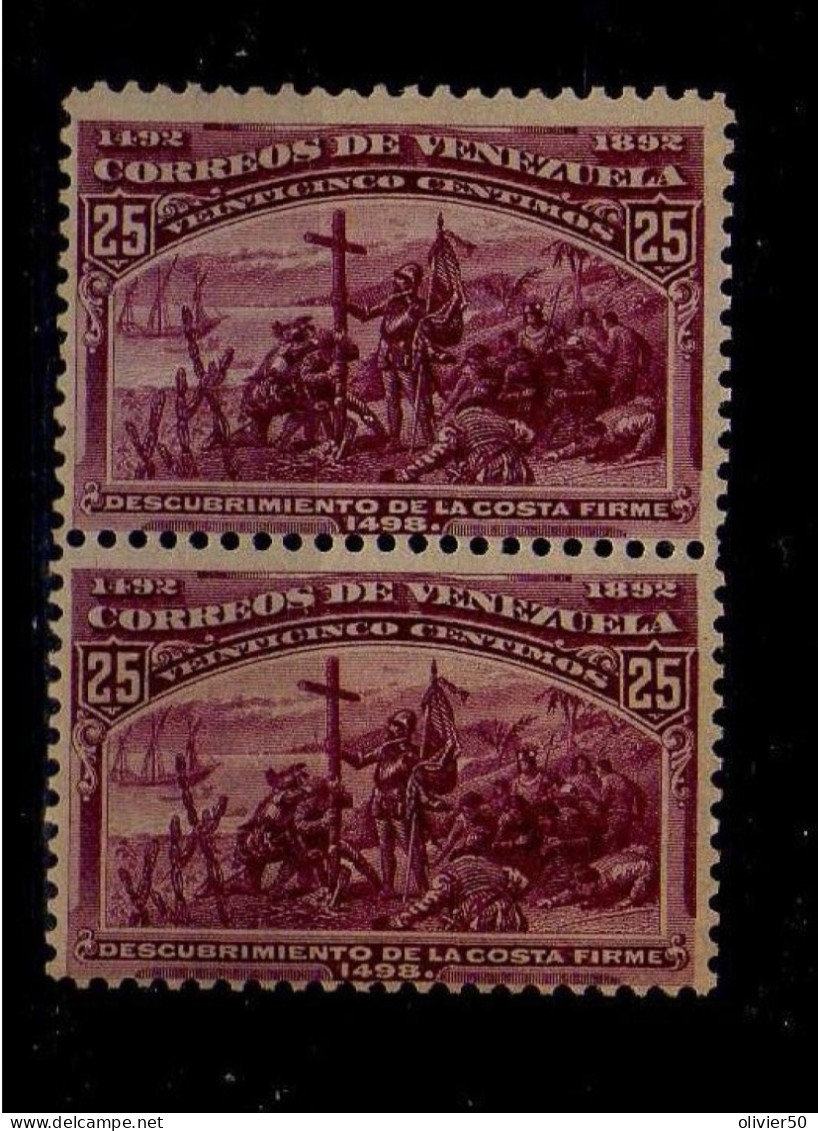 Venezuela (1893))  - 4eme Centenaire De La Decouverte De L'Amerique - Neuf** - MNH - Venezuela