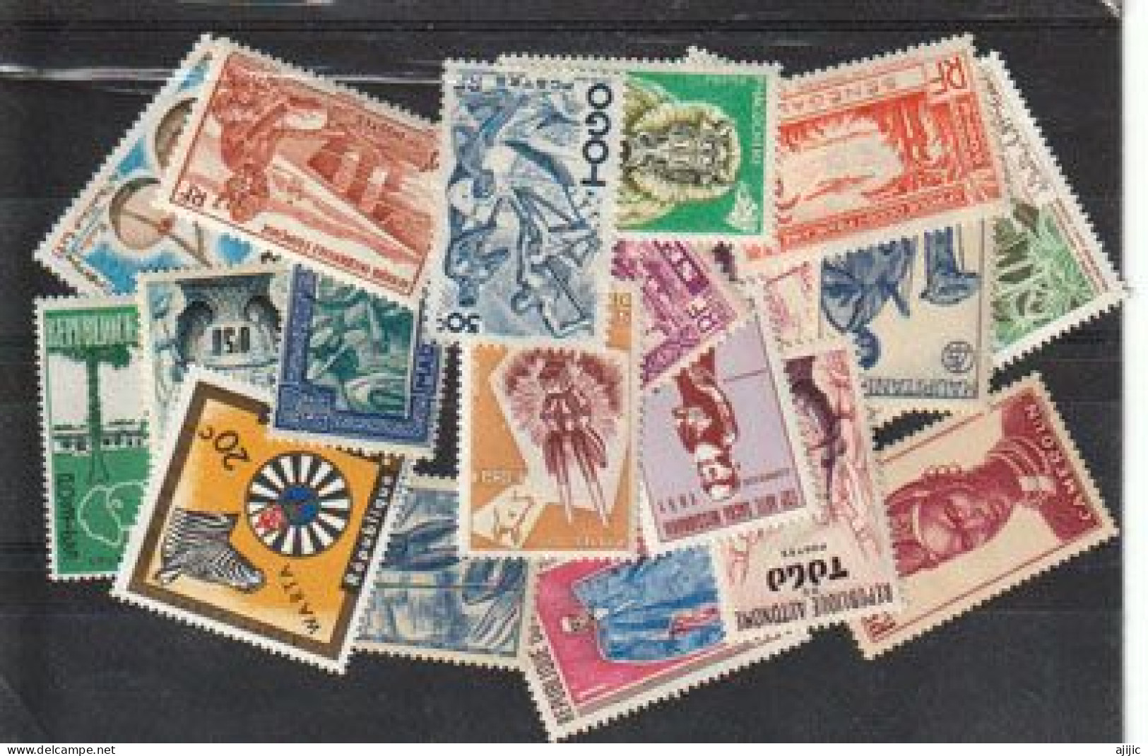 AFRIQUE. Beau Lot De 20 Timbres NEUFS **  Tous Differents, Tous Grands Formats . Lot # 1 - Mezclas (max 999 Sellos)