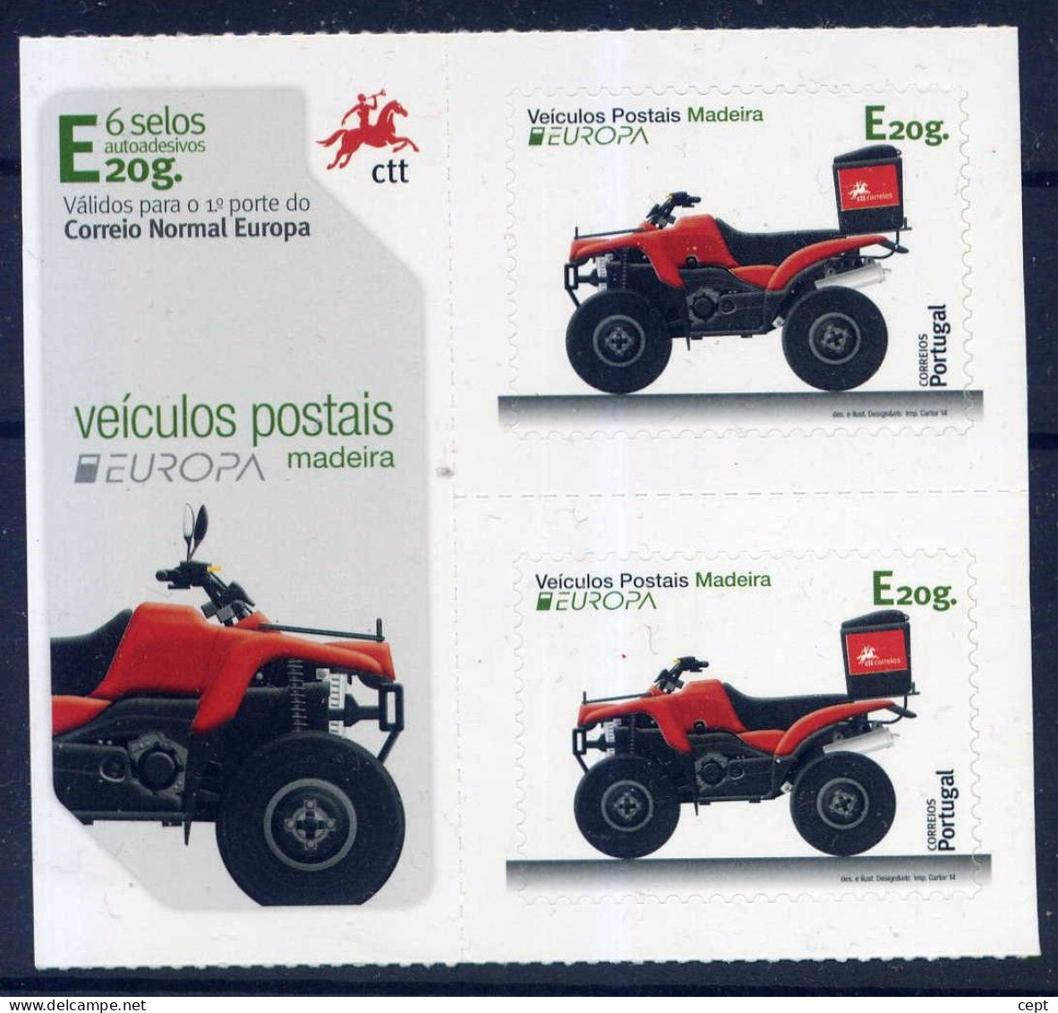 Madeira 2013  - Europa Cept - Stamps Elf Adhesive  MNH** - 2013