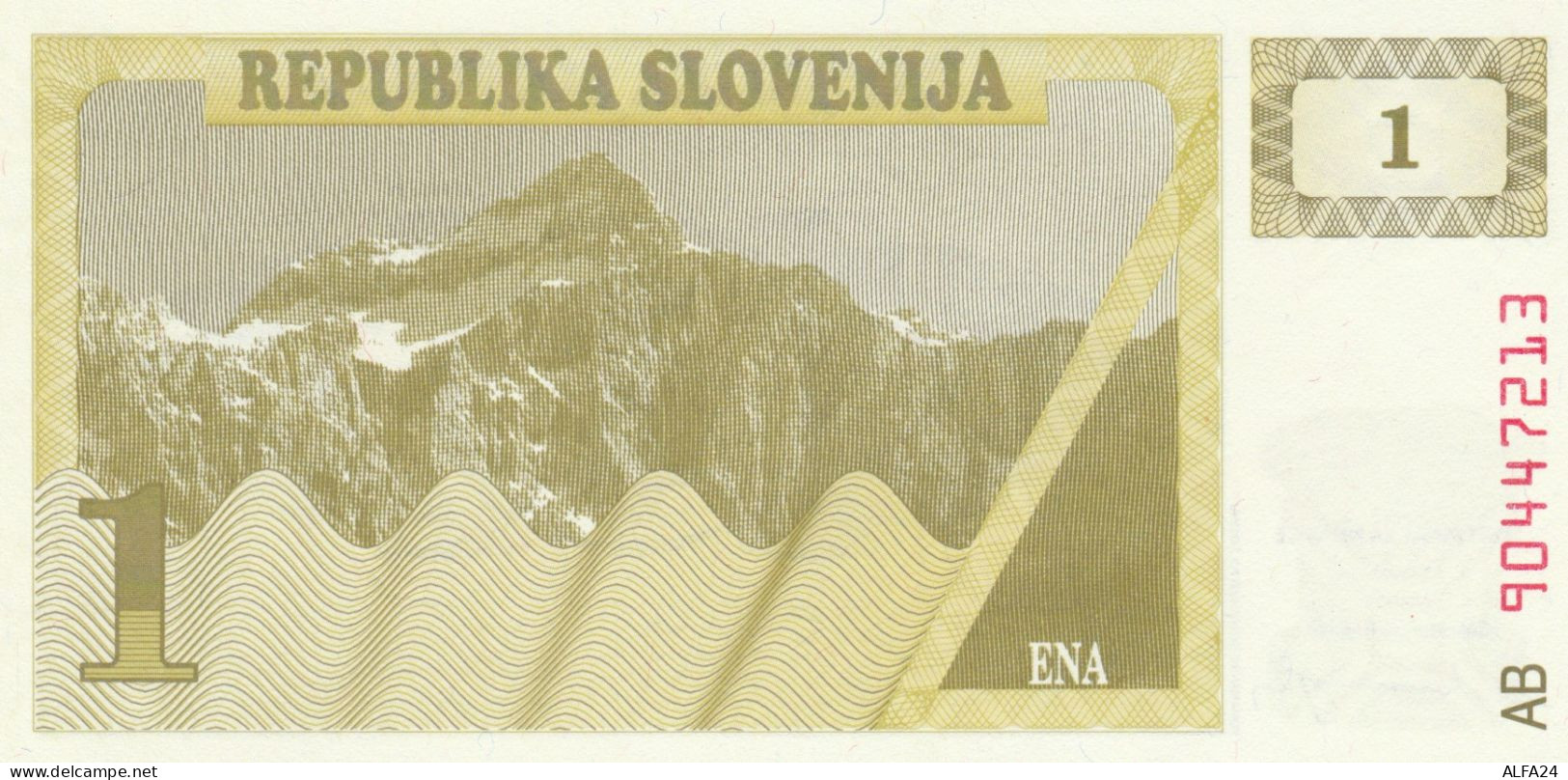 BANCONOTA - SLOVENIA 1- UNC (BN270 - Slowenien