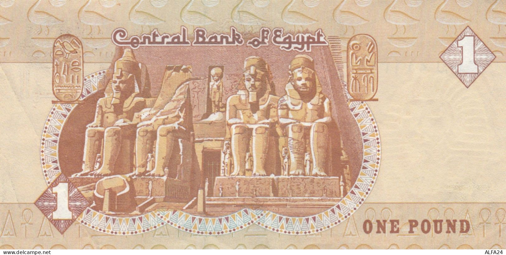 BANCONOTA - EGITTO 1 POUND -  XF (BN193 - Egypte