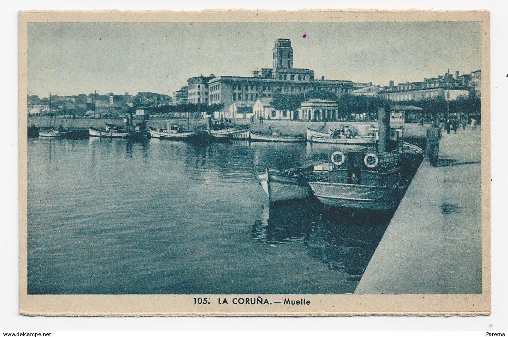 3837   Postal  La Coruña, Muelle - La Coruña