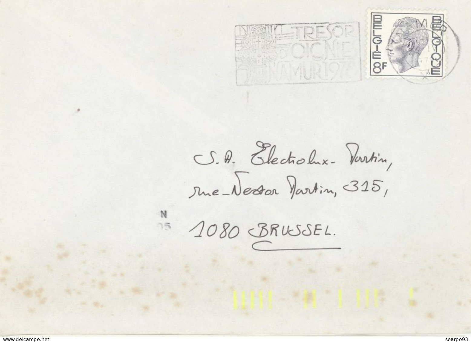 BELGIUM. POSTMARK. NAMUR. - 1960-1979