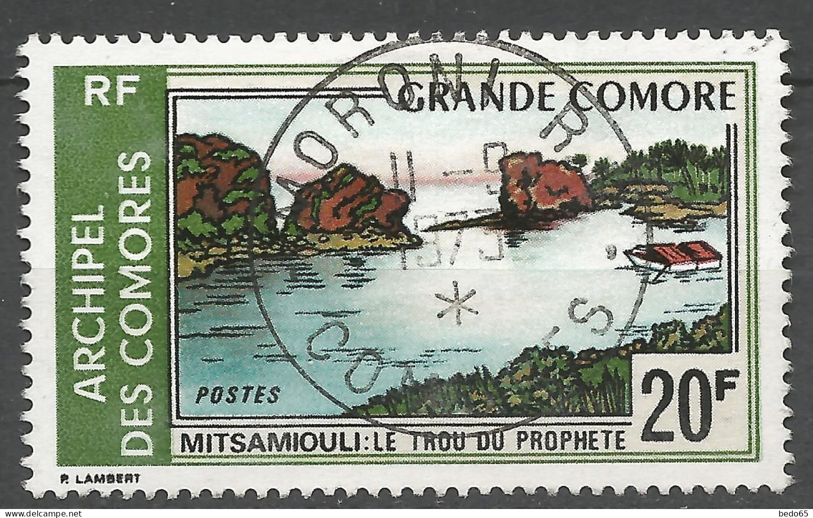 COMORES  N°81 CACHET MORONI / Used / - Oblitérés