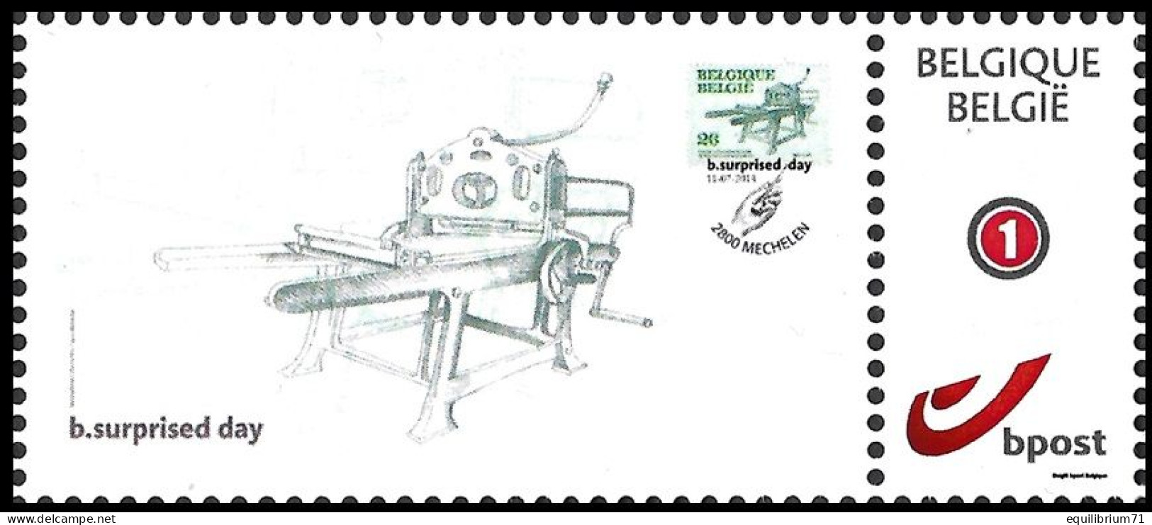 DUOSTAMP/MYSTAMP** - Bsurprised Day 2014-2016 / 08-07-16 - Poste