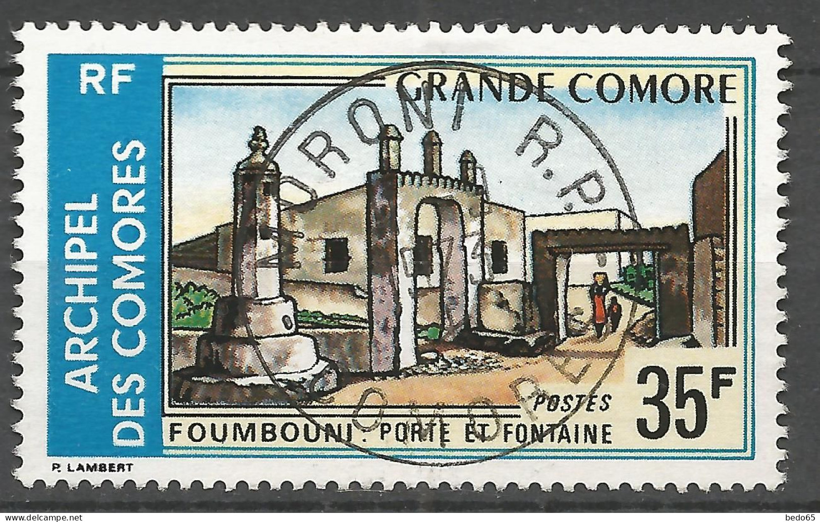 AFARS ET ISSAS  N° 82 CACHET MORONI / Used / - Usati