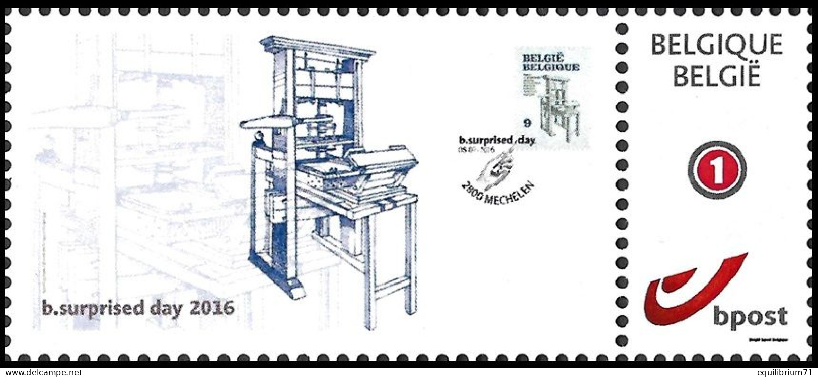 DUOSTAMP/MYSTAMP** - Bsurprised Day 2014-2016 / 08-07-16 - Poste