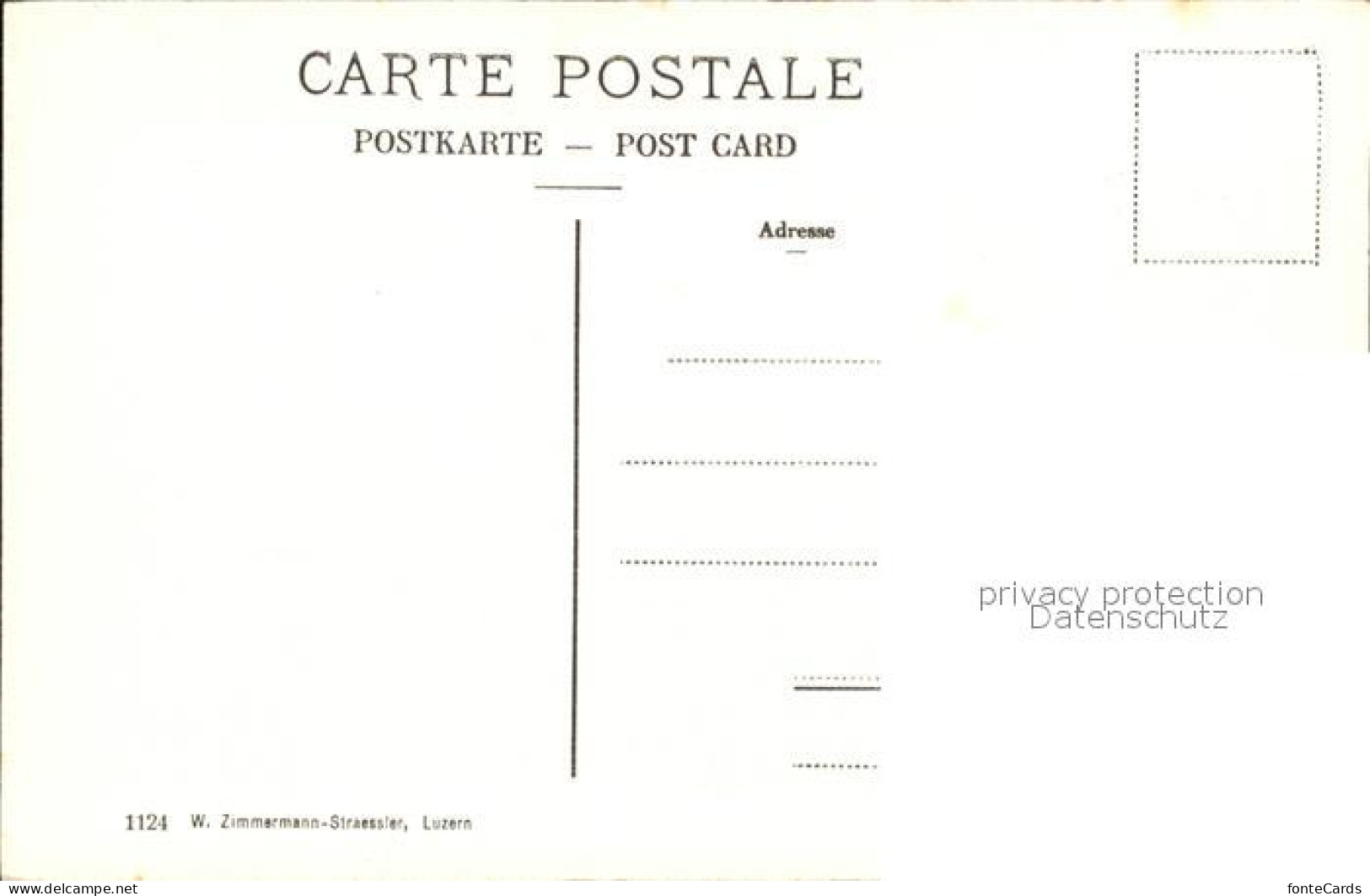 12634901 Amriswil TG Poststrasse Amriswil - Autres & Non Classés