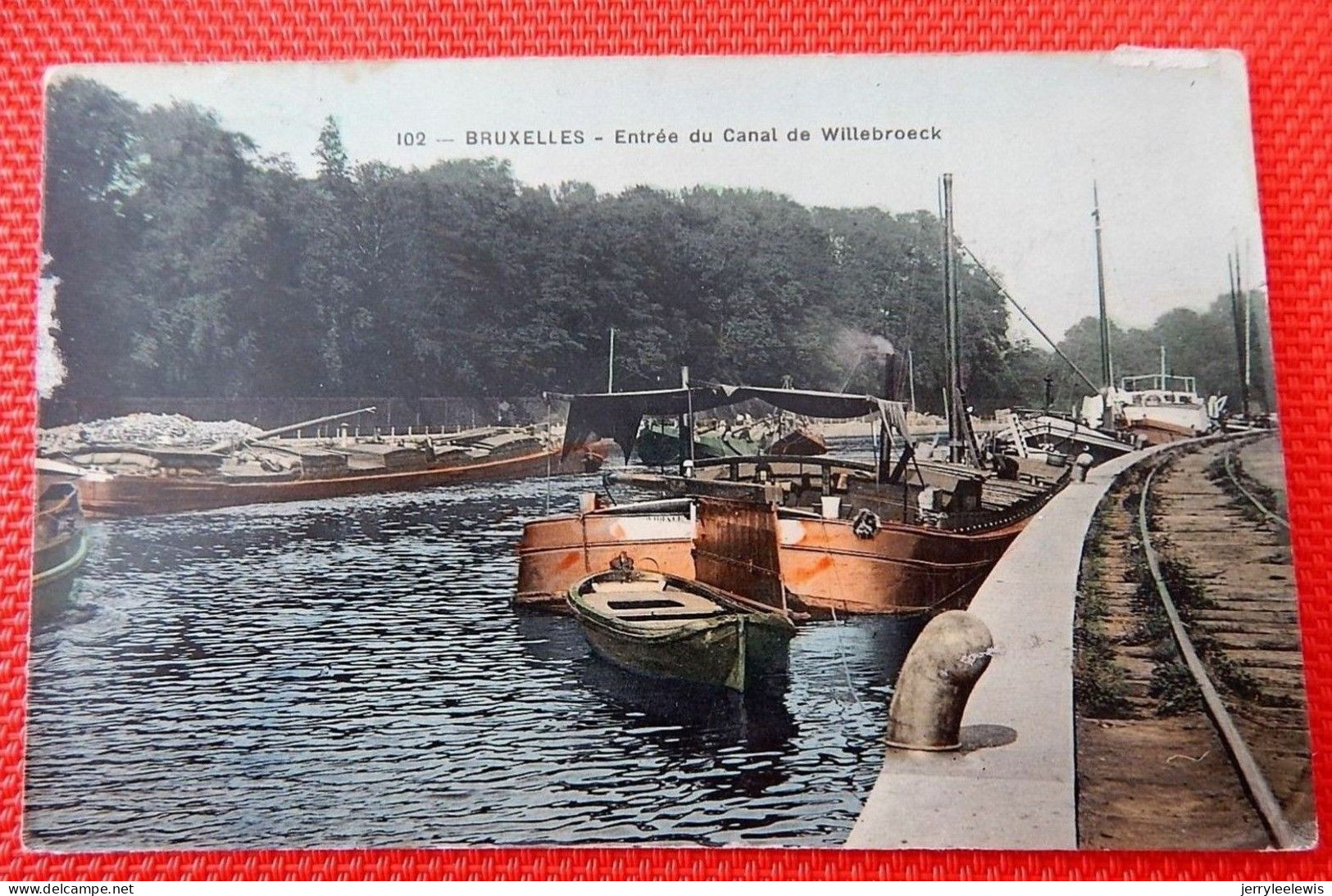 BRUXELLES -  Entrée Du Canal De Willebroeck - Transport (sea) - Harbour