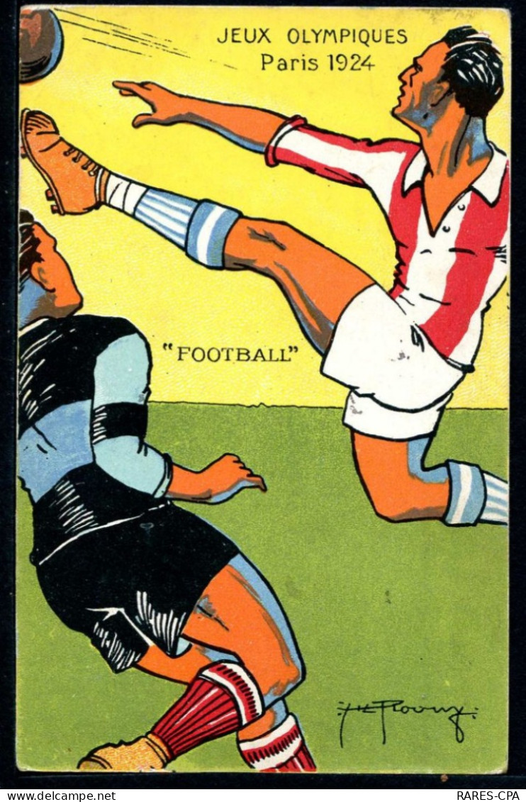 JEUX OLYMPIQUES 1924 - FOOTBALL - Fussball