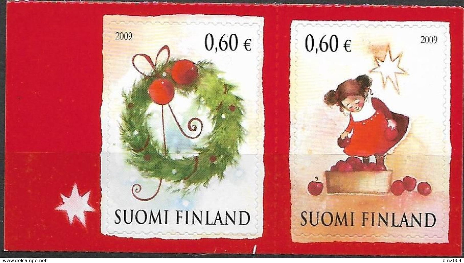 2009 Finnland Mi. 1997-8 **MNH    . Weihnachten - Unused Stamps